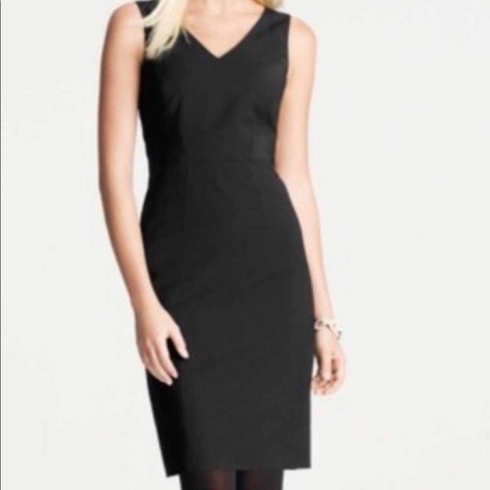 Ann Taylor Tropical Wool Suiting sheath  Dress